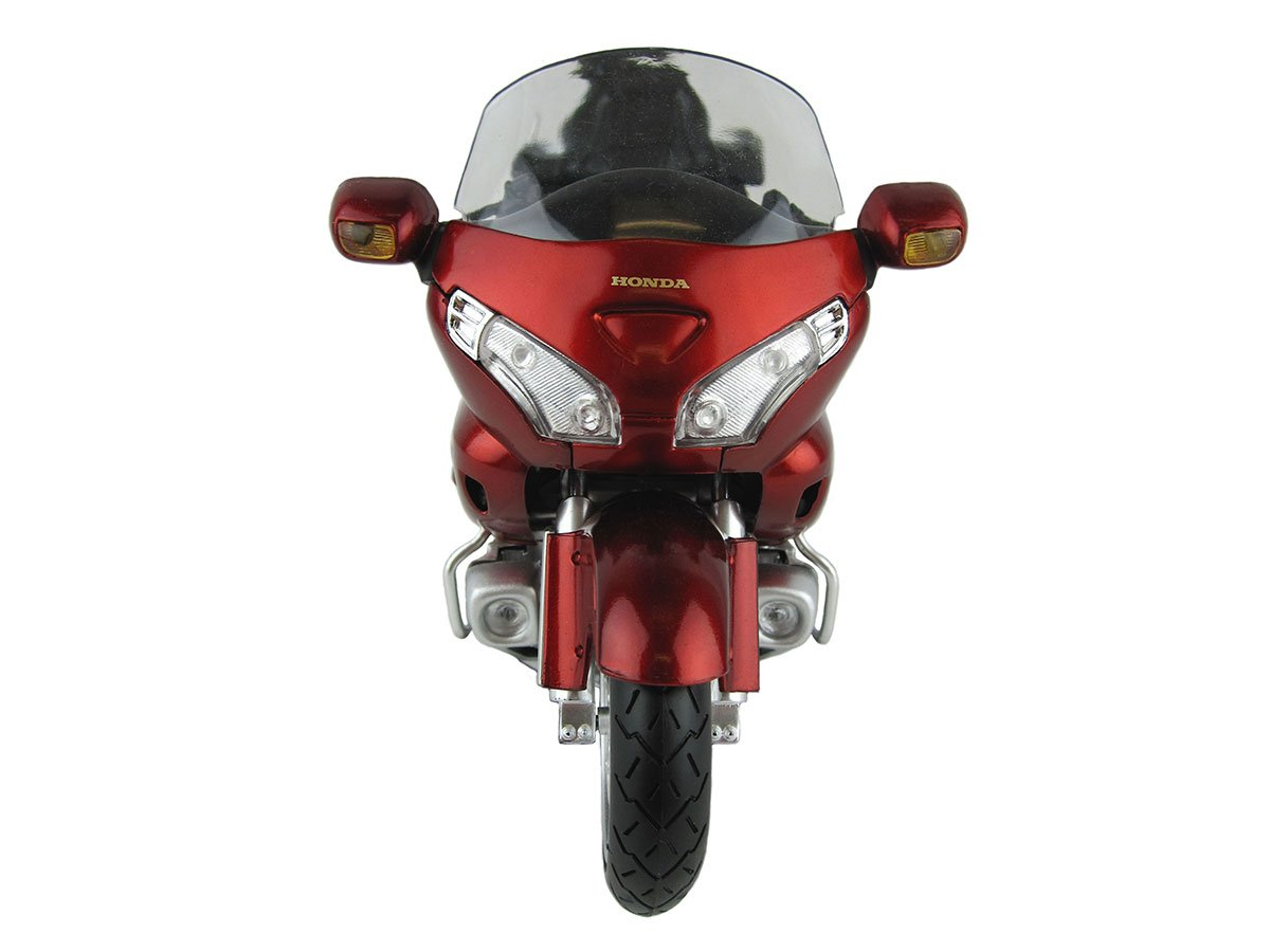 Motor Max 76264 Honda 1800CC Goldwing Road Bike Red 1:6 Moto Modellino Motor Max 76264 Honda 1800CC Goldwing Road Bike Red 1:6 Moto Modellino